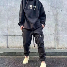 Load image into Gallery viewer, Men Essentials  Casual Joggers Set -  Sweatshirt Stone Streetwear Cotton Trousers
