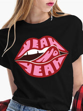 Load image into Gallery viewer, Women&#39;s T-shirt : Sexy Kiss  Lips
