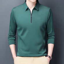 Load image into Gallery viewer, Men&#39;s Polo Shirt - Lapel Long-sleeved
