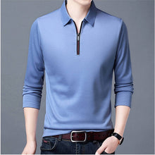 Load image into Gallery viewer, Men&#39;s Polo Shirt - Lapel Long-sleeved
