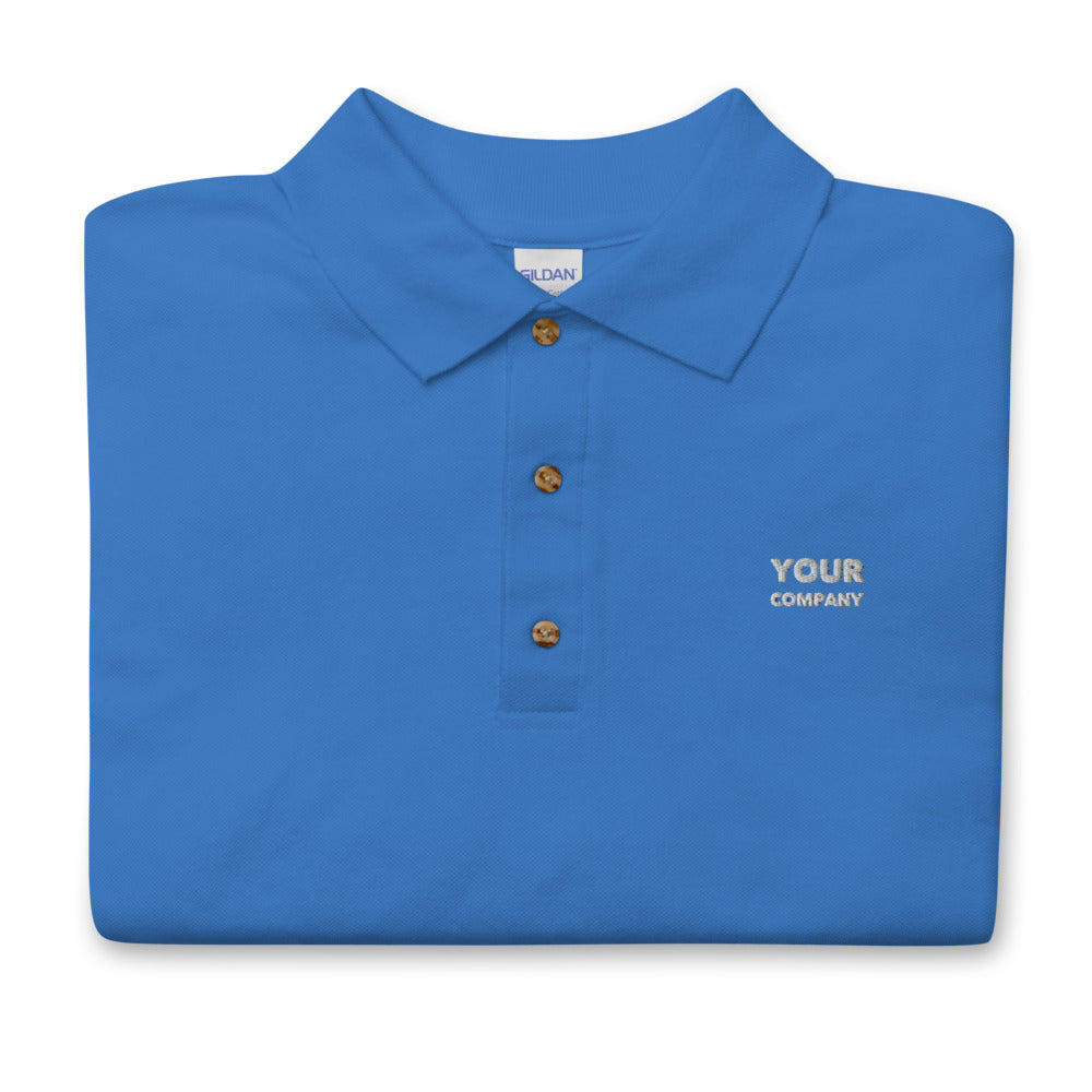 Embroidered Polo Shirt with Your Company Logo