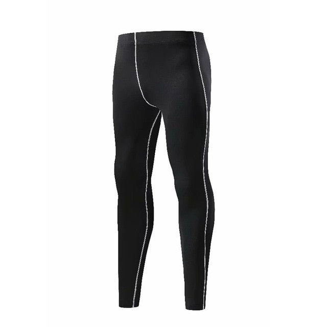 Comprehensive training men's sportswear gym compression suit.  Fitness running jogging sportswear sports training tights riding