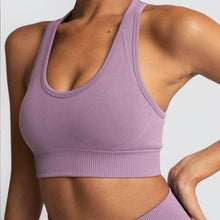 Load image into Gallery viewer, Women&#39;s seamless hyperflex workout set 2 piece
