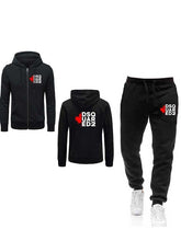 Load image into Gallery viewer, Men&#39;s Sets DS zipper hoodies with bottoms
