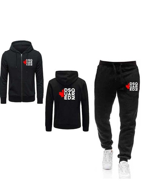 Men's Sets DS zipper hoodies with bottoms