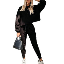 Load image into Gallery viewer, DUUTI Women&#39;s Tracksuit Loose Fit 2 Piece Set Pullover + Pants
