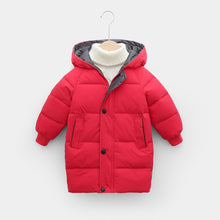 Load image into Gallery viewer, Children&#39;s Down Coat Winter Baby Boys Girls Cotton-padded Parka
