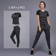 Load image into Gallery viewer, New Women&#39;s Sportswear For Yoga - T-Shirt , Running Pants Leggings Suit
