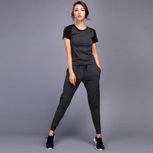 Load image into Gallery viewer, New Women&#39;s Sportswear For Yoga - T-Shirt , Running Pants Leggings Suit
