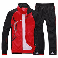 Load image into Gallery viewer, Men&#39;s Sportswear Set Autumn Print Basketball training Sport Suit - Two pieces
