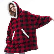 Load image into Gallery viewer, Women’s Oversized Hoodie Sweatshirt Winter Fleece - Giant Wearable Blanket With Sleeves Hoodies Sweat Women Clothes Moletom Feminino
