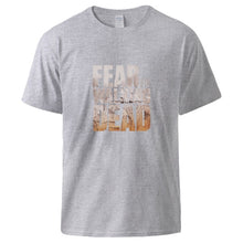 Load image into Gallery viewer, Men’s T shirt Summer Cotton Tee : The Walking Dad Print for Fathers Day
