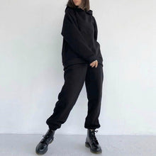 Load image into Gallery viewer, Women&#39;s Warm Hoodie Sweatshirts And Long Pant&#39;s
