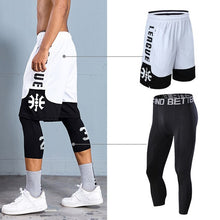 Load image into Gallery viewer, Men&#39;s Shorts Running Sports Compression Pants / Leggings .
