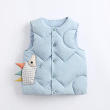 Load image into Gallery viewer, Children&#39;s Warm Down Vest Baby Hooded Jacket
