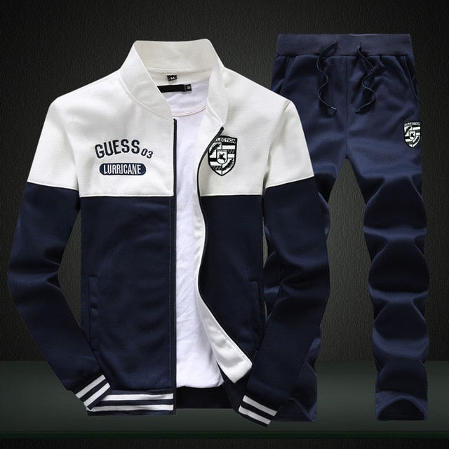 2021 Men's 2 Piece sportswear outfit / tracksuit