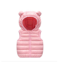 Load image into Gallery viewer, Children&#39;s Warm Down Vest Baby Hooded Jacket
