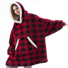 Load image into Gallery viewer, Oversized Hoodies Sweatshirt - Women Winter Hoodie Fleece . Giant TV Blanket With Sleeves Pullover
