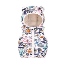 Load image into Gallery viewer, Children&#39;s Warm Down Vest Baby Hooded Jacket
