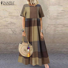 Load image into Gallery viewer, ZANZEA Fashion Summer Maxi Dress
