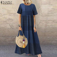 Load image into Gallery viewer, ZANZEA Fashion Summer Maxi Dress
