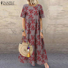 Load image into Gallery viewer, ZANZEA Fashion Summer Maxi Dress
