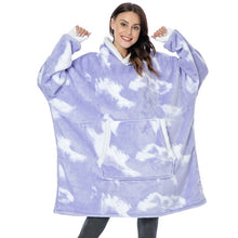 Load image into Gallery viewer, Oversized Hoodies Sweatshirt - Women Winter Hoodie Fleece . Giant TV Blanket With Sleeves Pullover
