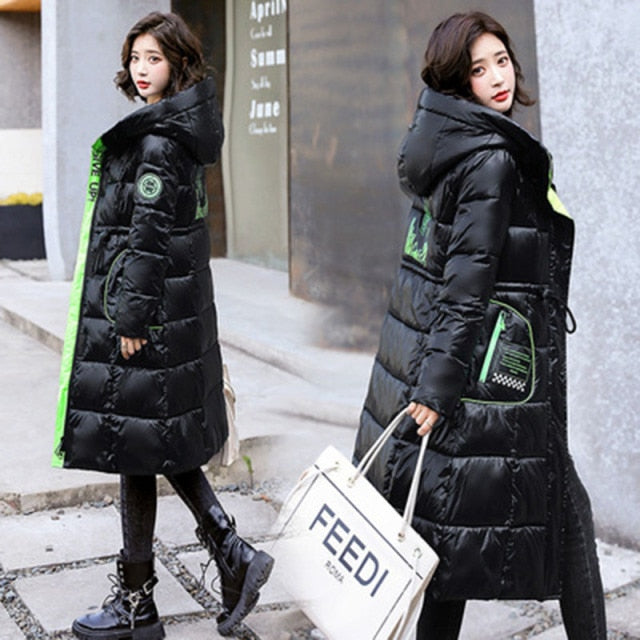 Women's Winter Thick Warm Hooded Jacket